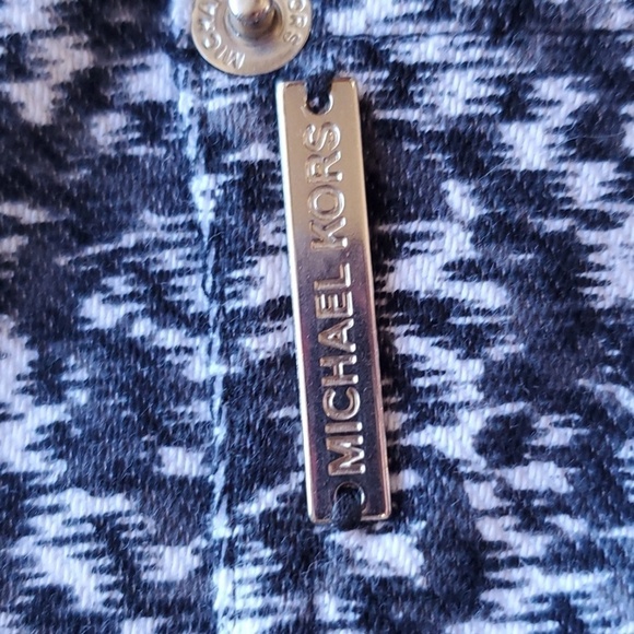 Michael Kors blk & WHT speckled leggings. NWT Size med - Picture 12 of 16